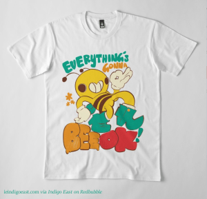 fashion feature bee ok shirt flat