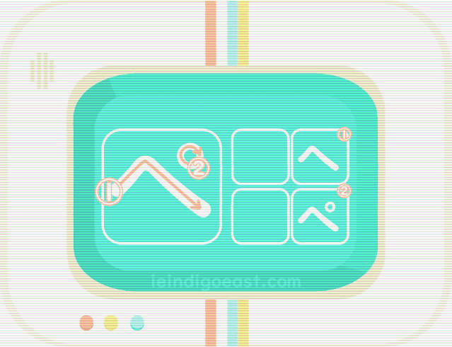 ひらがな筆順・ぺ