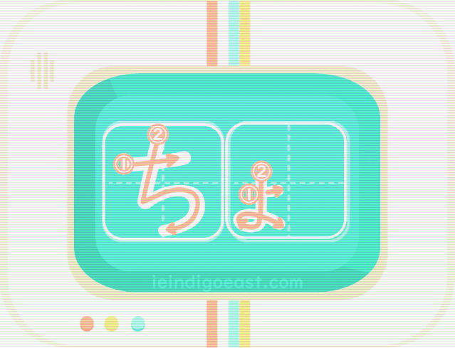 QUIZBO書き順_ちょ